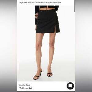 Sunday Best Tatiana Mini skirt from Aritzia